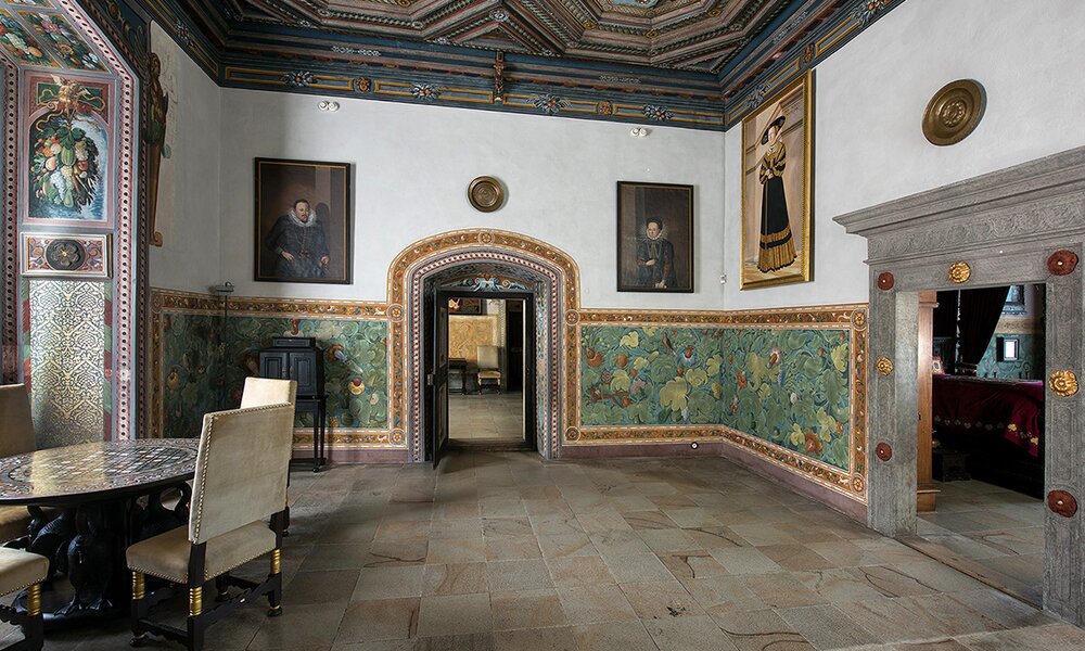 Pokoj smyslů v I. patře Adamova stavení